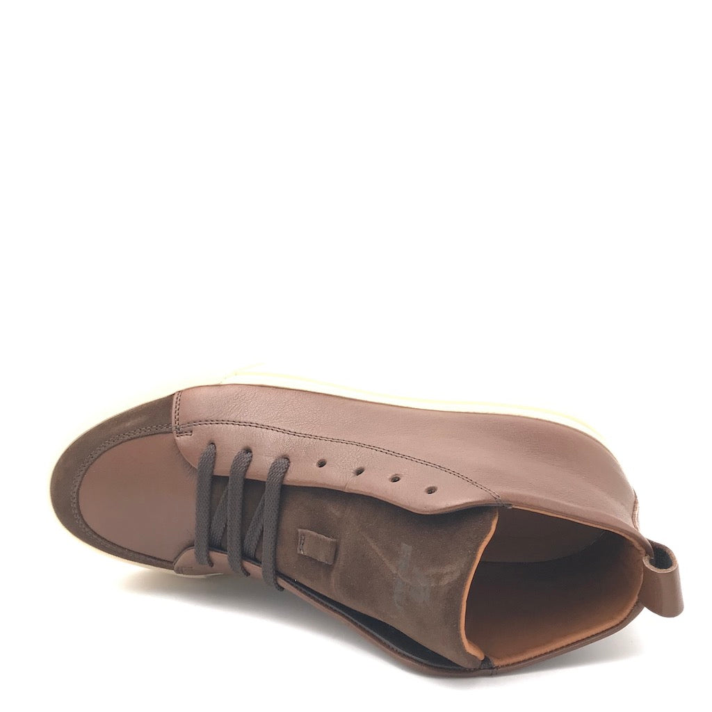 Zulian Calzature Sneakers alta marrone Sostegno trimestrale