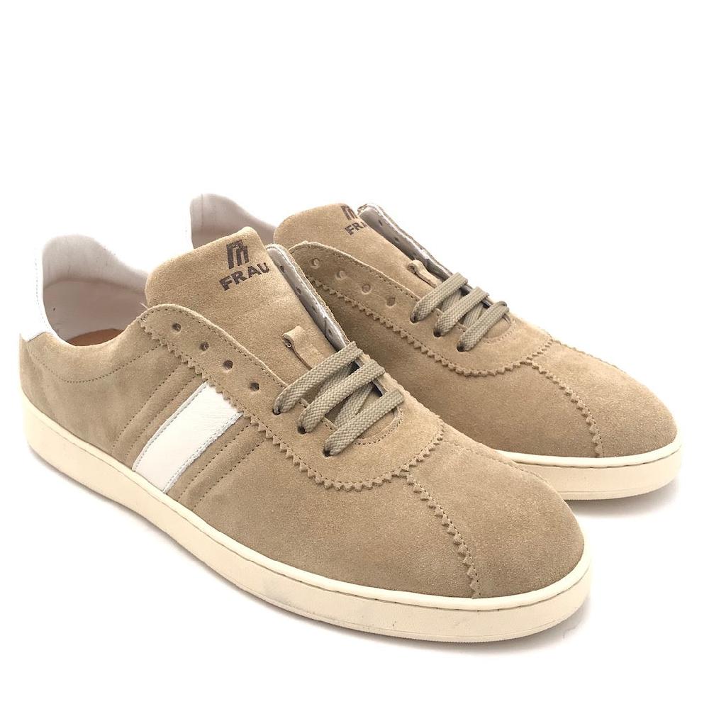 Zulian Calzature Sneakers suede avena Discount Store per i nuovi prodotti