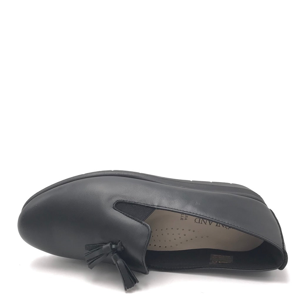 Zulian Calzature Scarpa Rysa pelle nera Enormi sconti