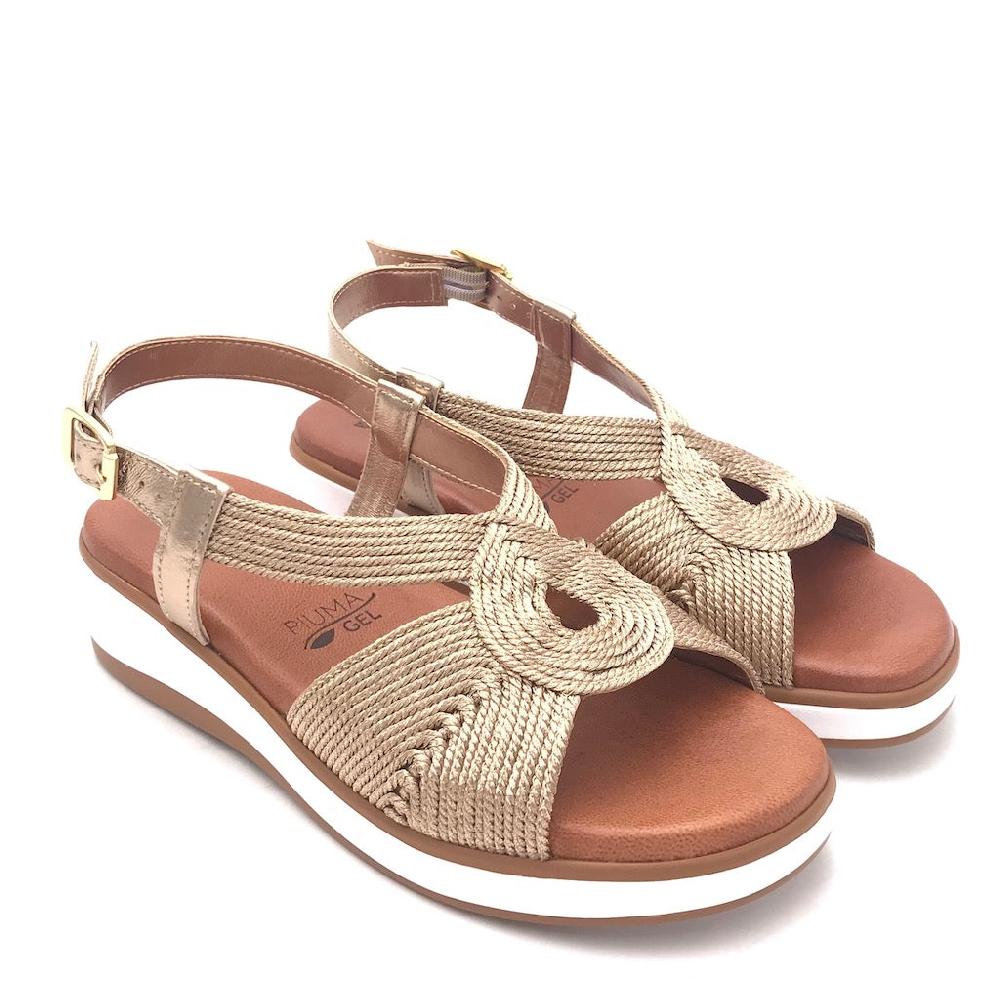 Zulian Calzature Sandalo cordalux rame Esporta salva