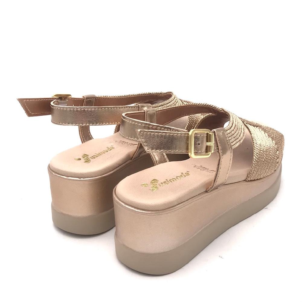 Zulian Calzature Sandalo cordalux rame Black Friday Prezzi
