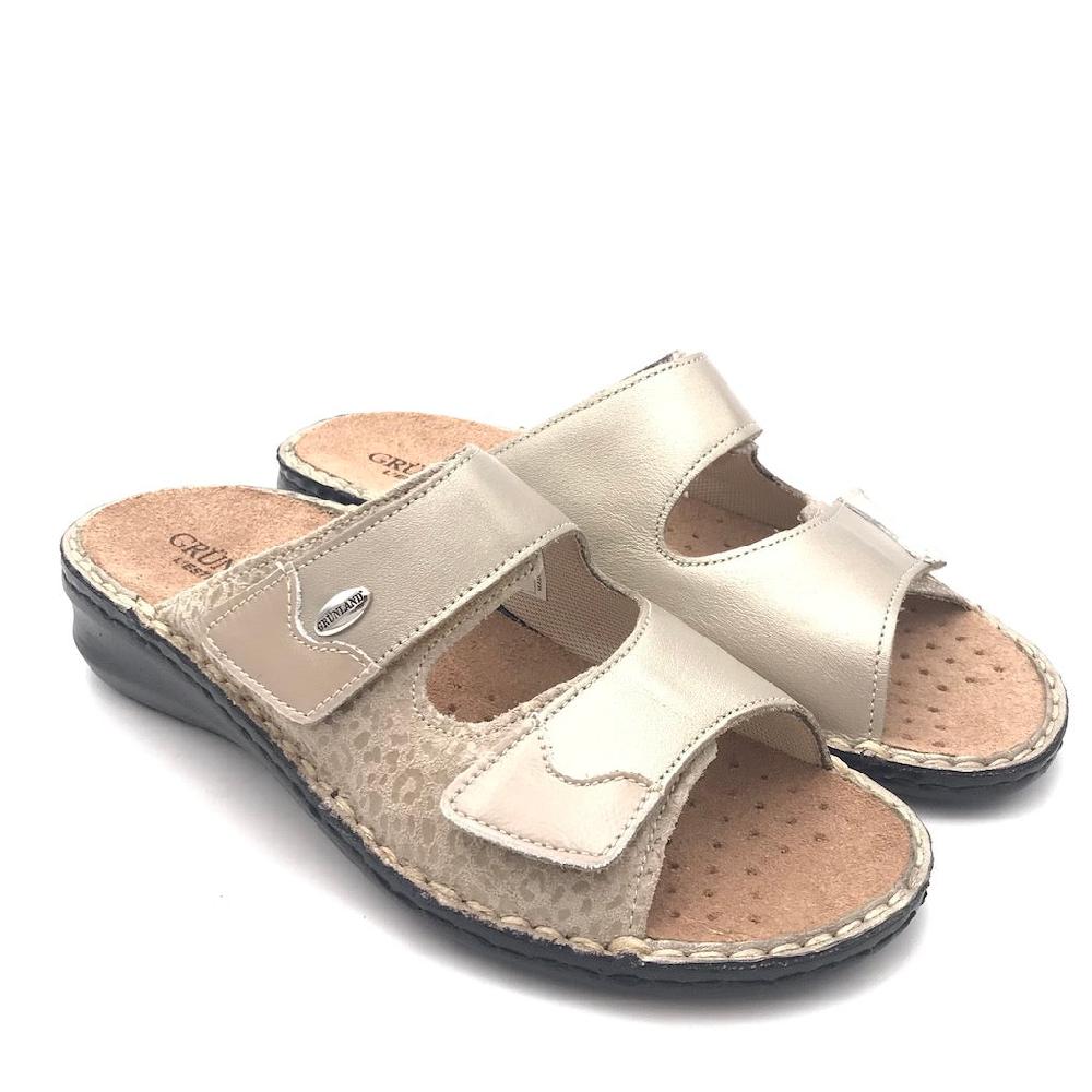 Zulian Calzature Ciabatta Dami platino Duty-free