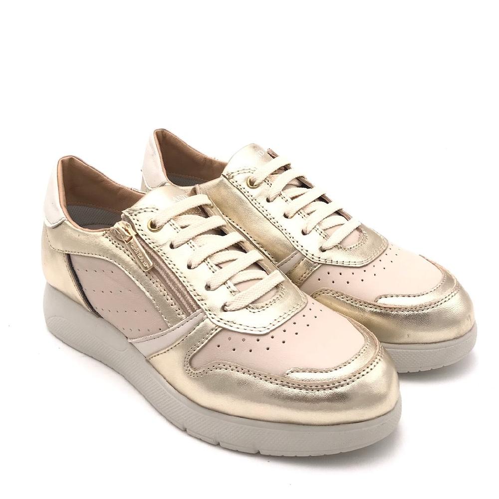 Zulian Calzature Sneakers Seli beige-platino 50% di sconto per tempo limitato