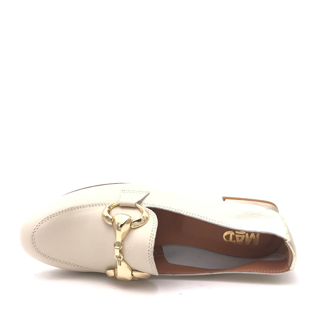 Zulian Calzature Mocassino nappa crudo 2025