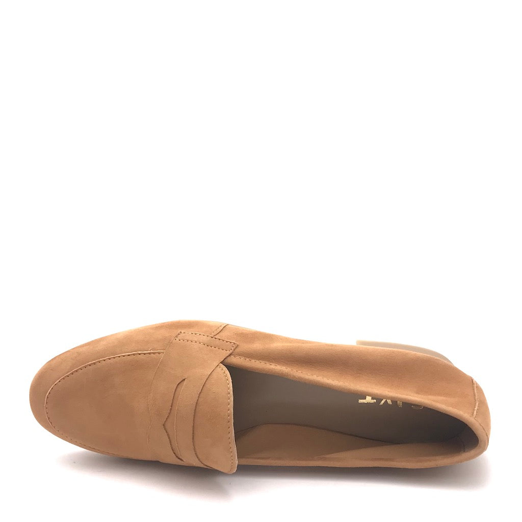 Zulian Calzature Mocassino Sixt velour tan Italy