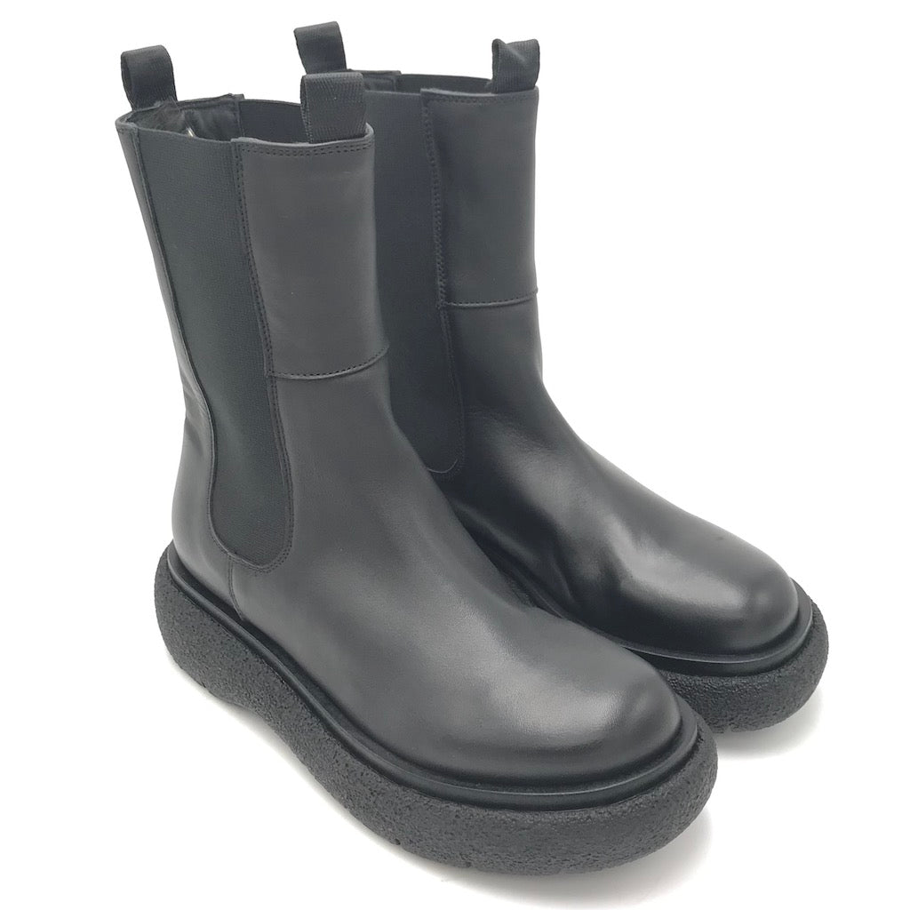 Zulian Calzature Boot Sophie beat in pelle nera Vendita
