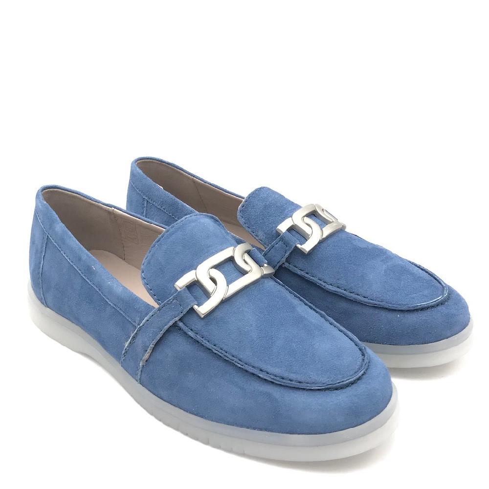 Zulian Calzature Mocassino Taco cielo Soddisfazione Garantita