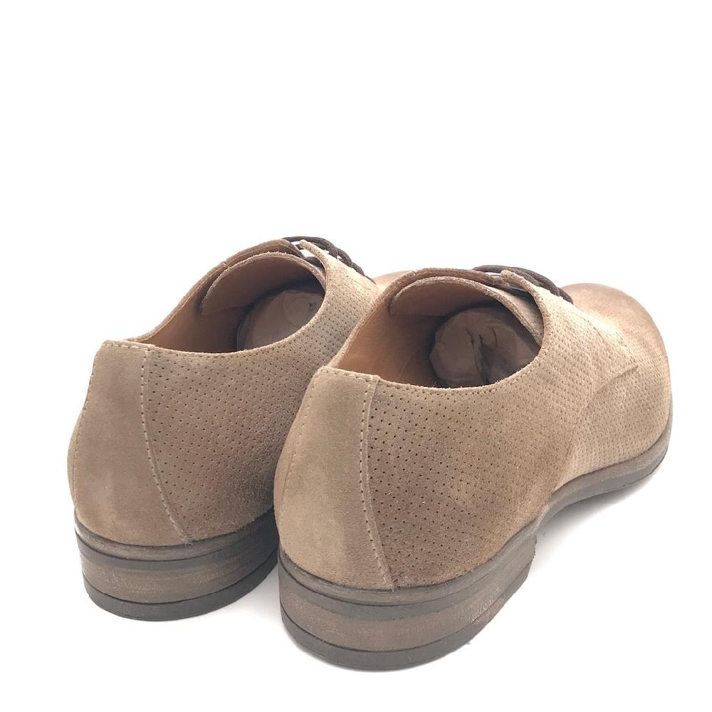 Zulian Calzature Allacciata Deryk taupe Negozi Online