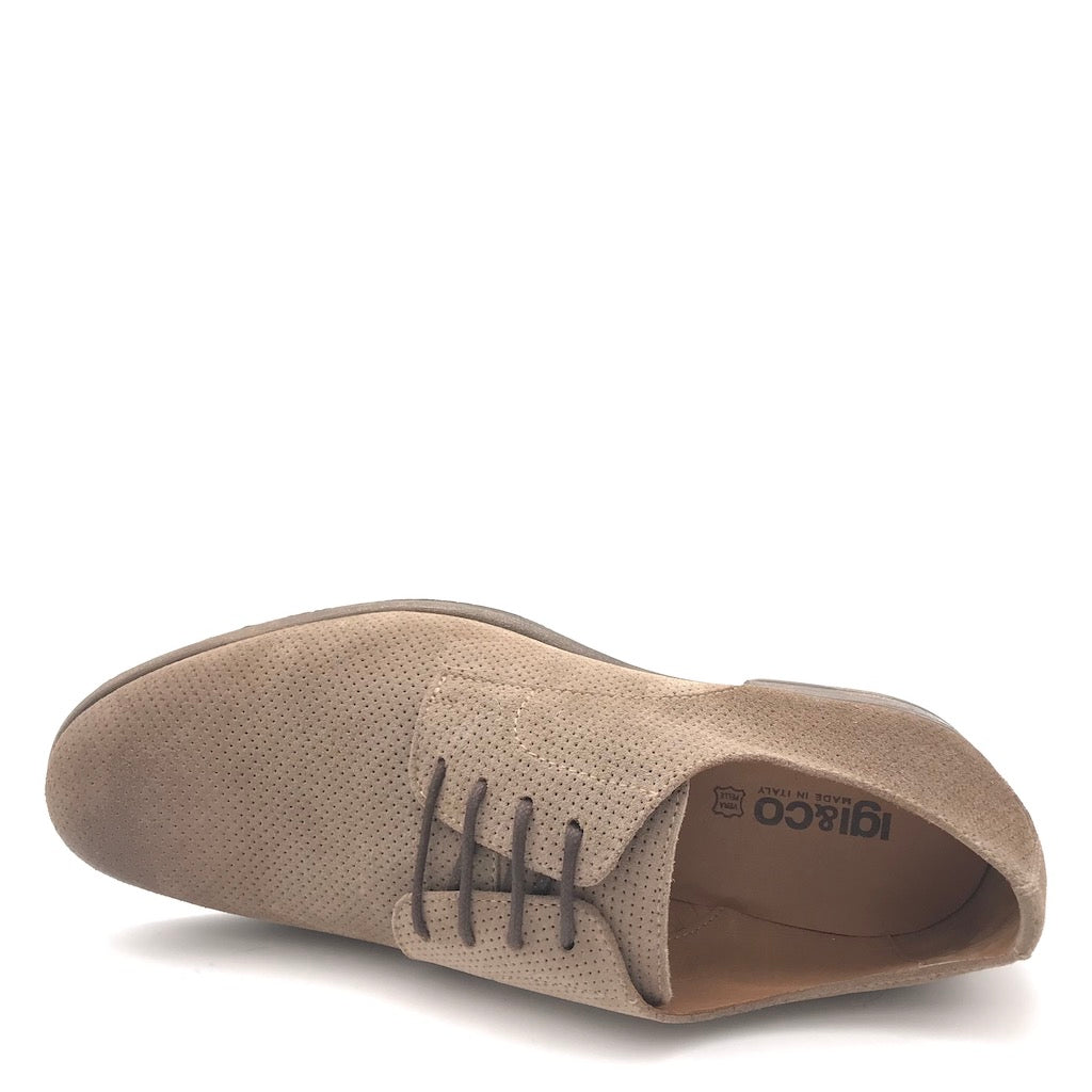 Zulian Calzature Allacciata Deryk taupe Negozi Online