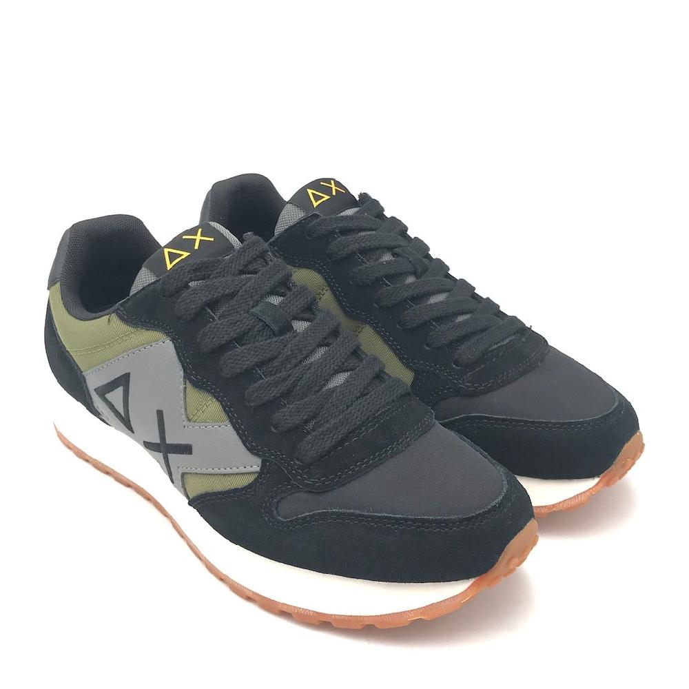 Zulian Calzature Sneakers Jaki bicolor nero Prezzo Ridotto