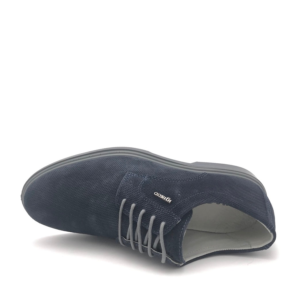 Zulian Calzature Allacciata Garret blu Saldi