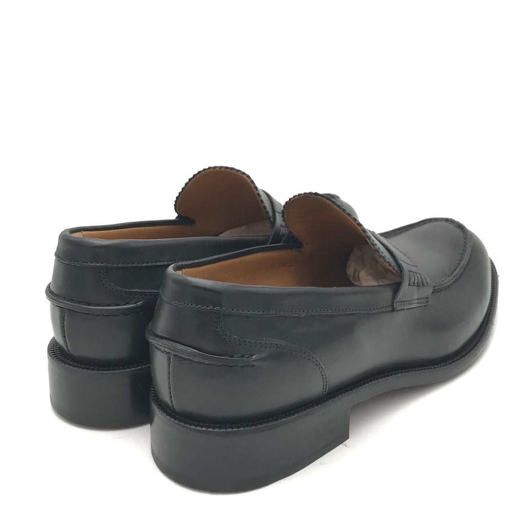Zulian Calzature Mocassino college nero Vendita Calda