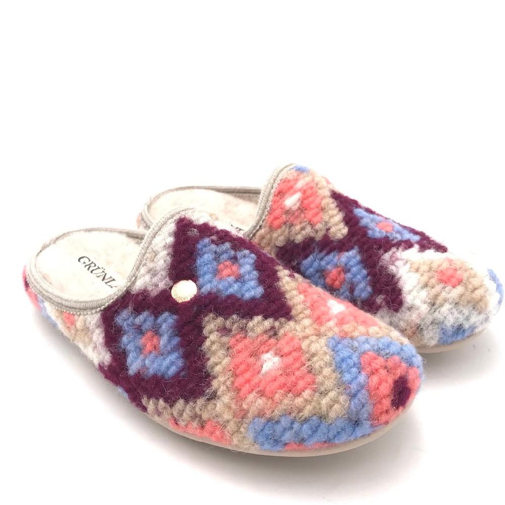 Zulian Calzature Ciabatta Faye beige-multi Vendite Flash