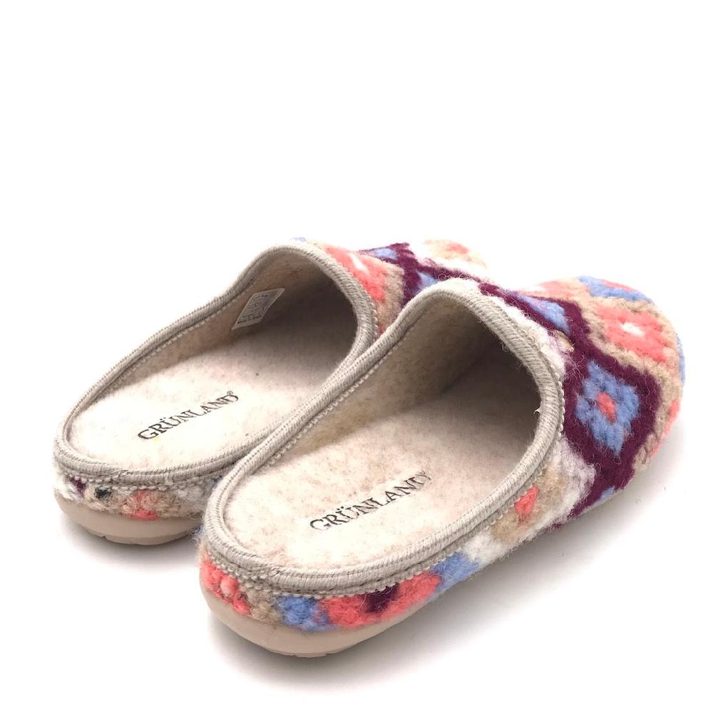 Zulian Calzature Ciabatta Faye beige-multi Vendite Flash