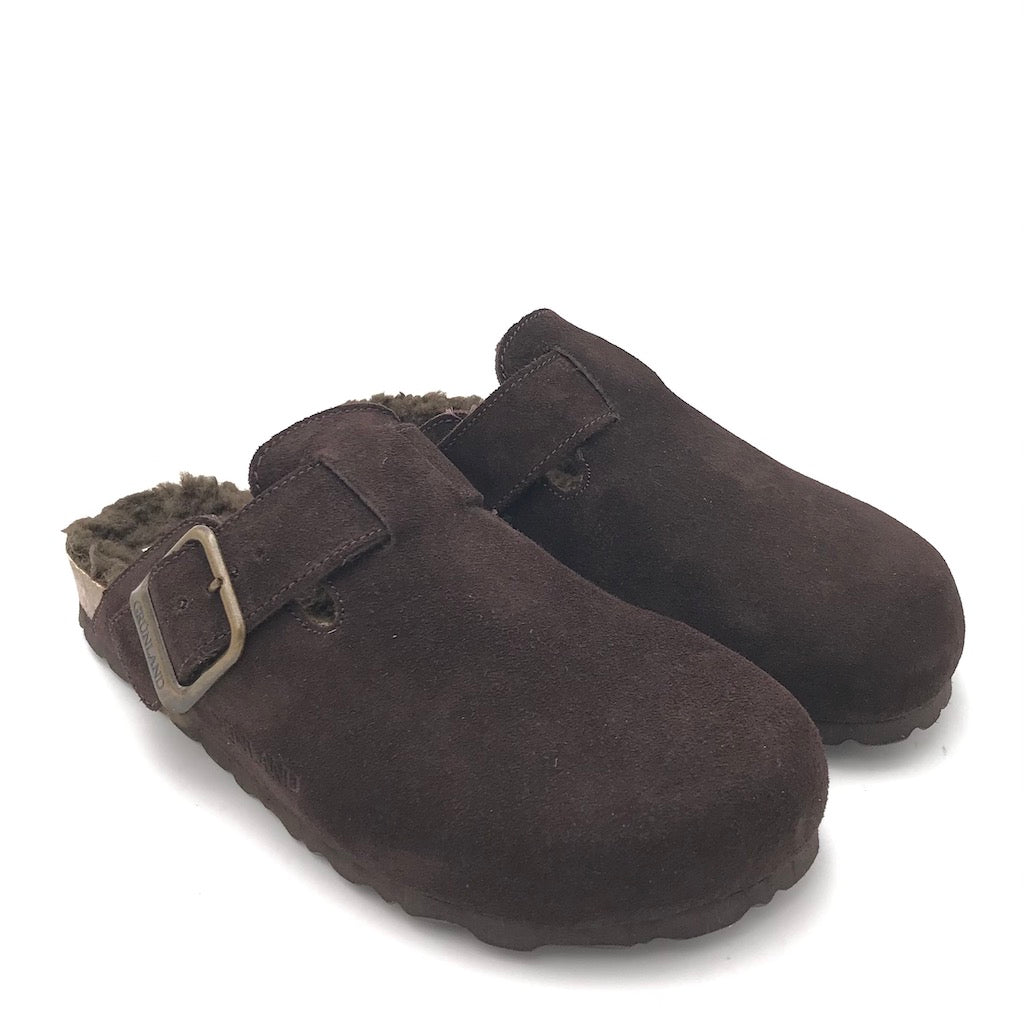 Zulian Calzature Ciabatta Sara shearling testa moro Moda