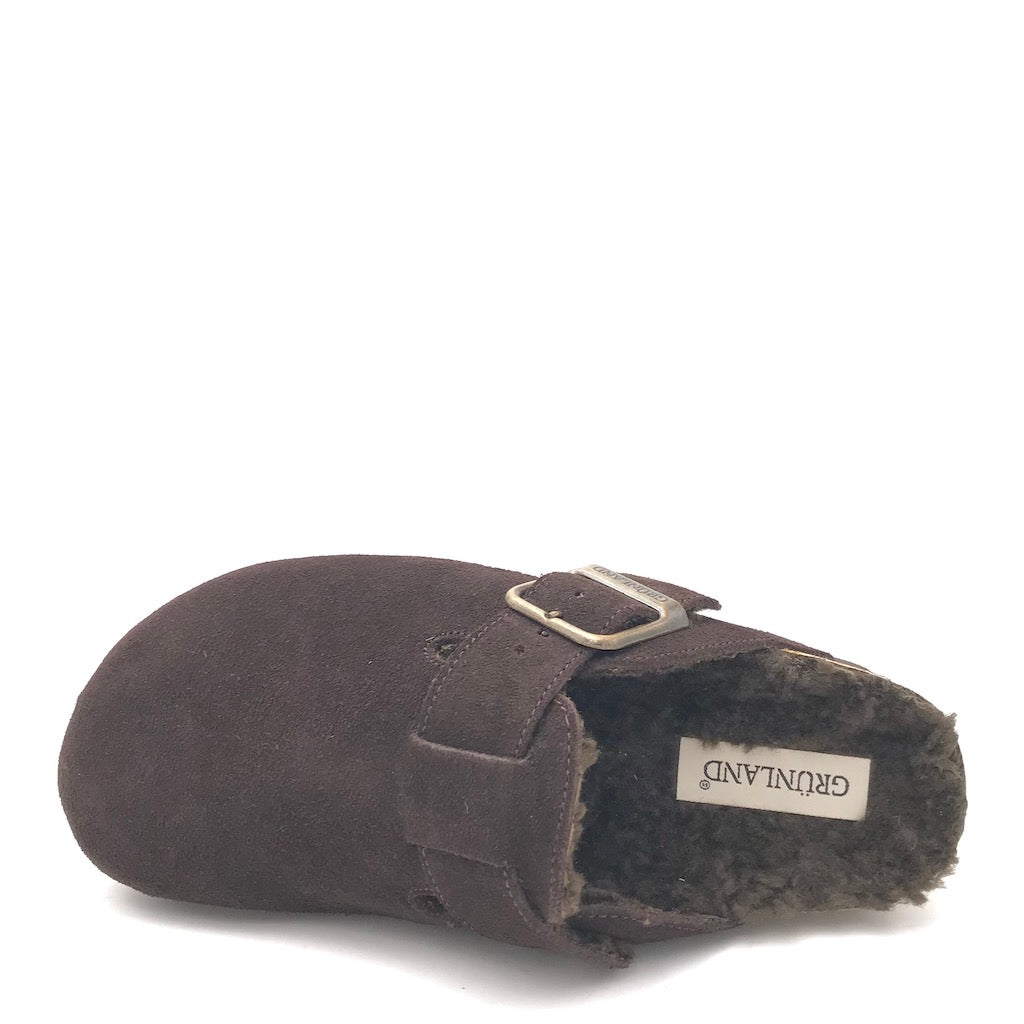 Zulian Calzature Ciabatta Sara shearling testa moro Moda