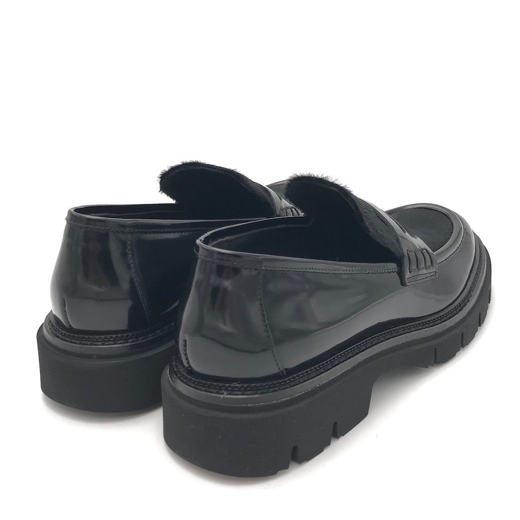 Zulian Calzature Mocassino Kurtal nero Prezzo di fabbrica