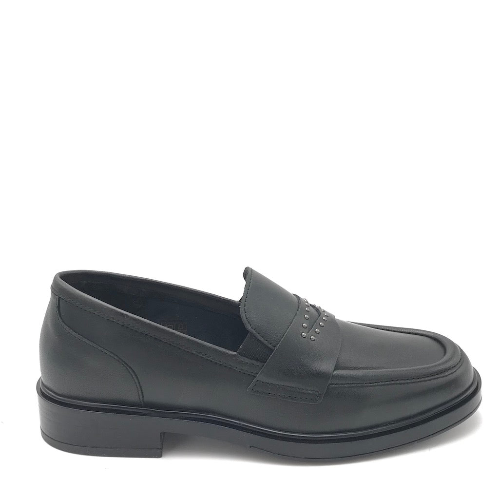 Zulian Calzature Mocassino Affe nero Comprare a buon mercato