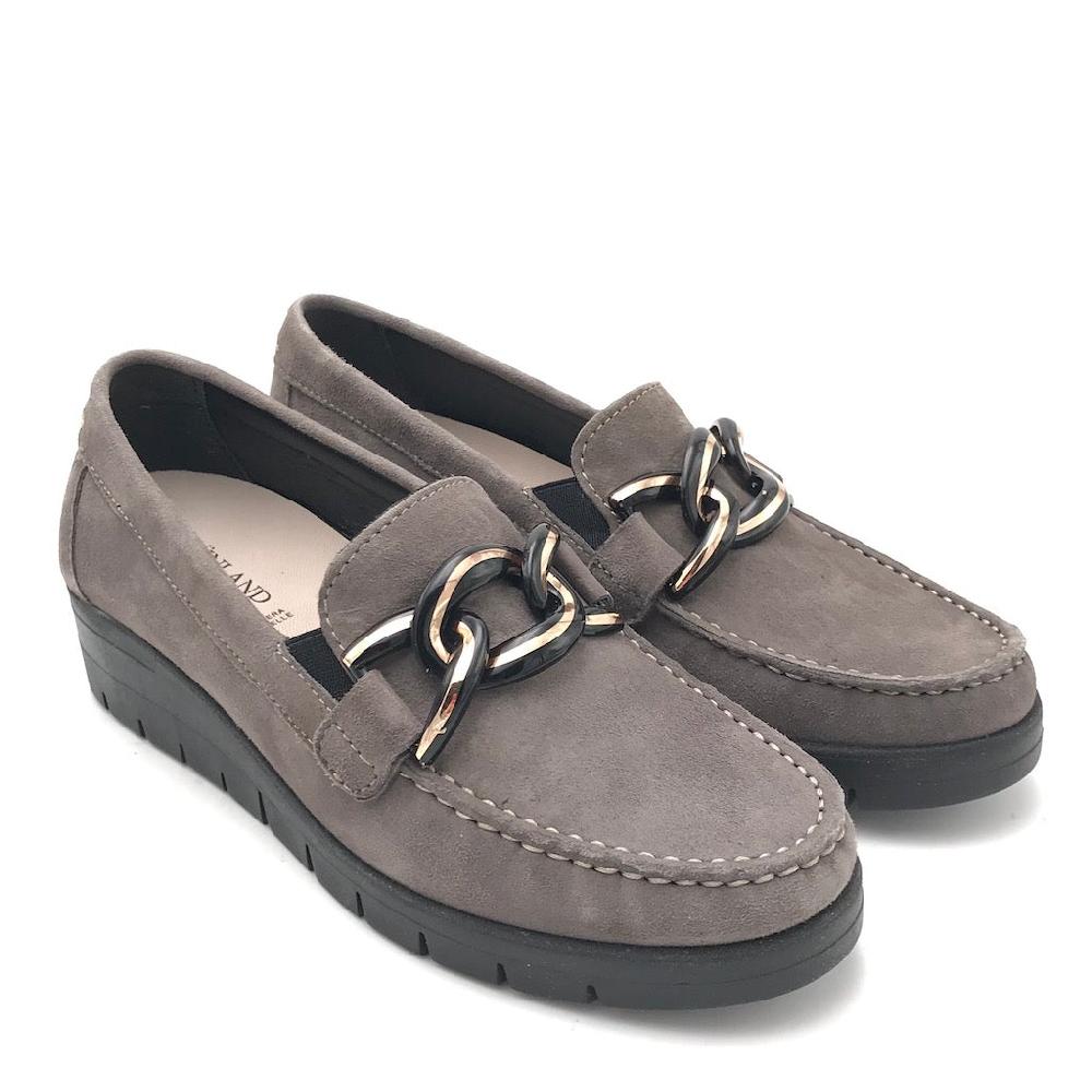 Zulian Calzature Mocassino Tafa taupe Grande vendita
