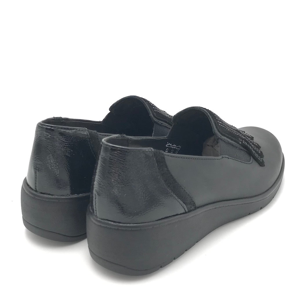 Zulian Calzature Scarpa Neta in pelle nera Flash Sale