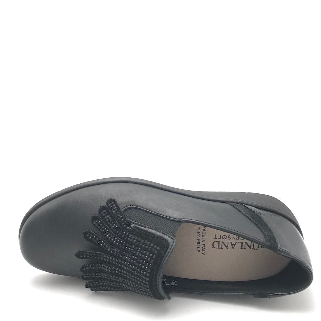 Zulian Calzature Scarpa Neta in pelle nera Flash Sale