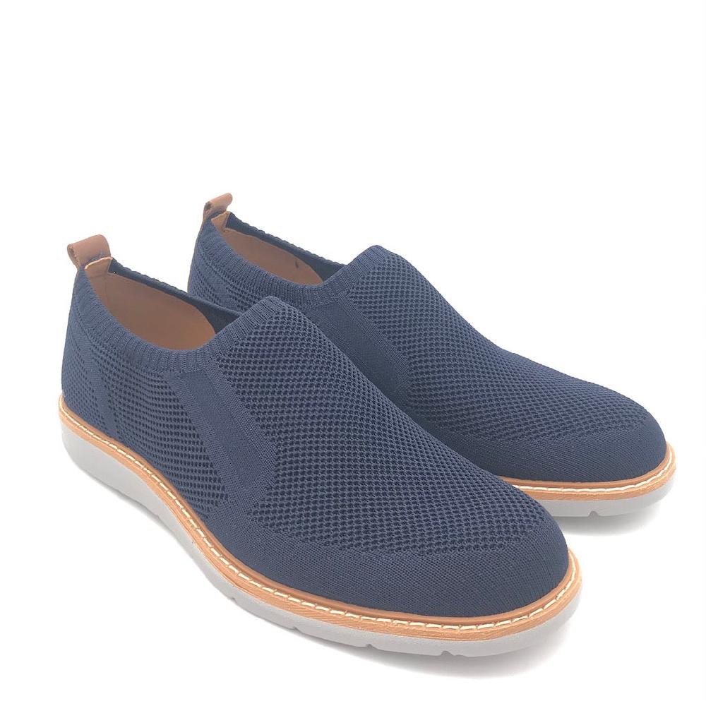 Zulian Calzature Scarpa senza lacci Carter blu Offerta Giorno del Papà