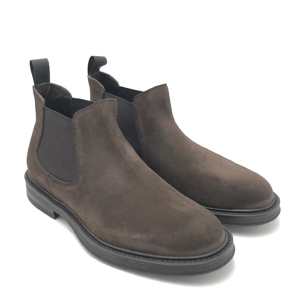Zulian Calzature Beatles in crosta marrone Nuovi prodotti
