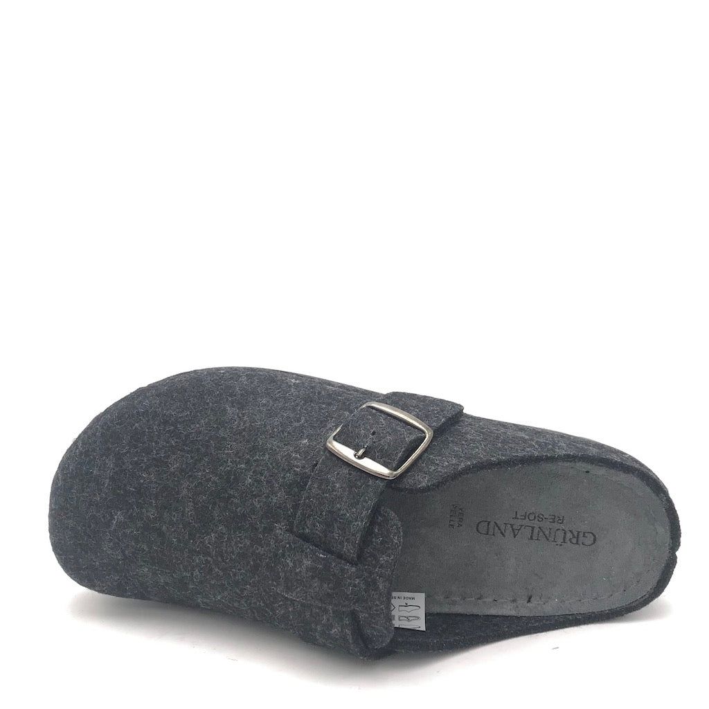 Zulian Calzature Ciabatta Siru antracite Offerte giornaliere