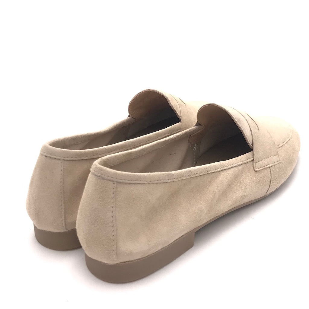 Zulian Calzature Mocassino Sixt velour beige ACQUISTA ORA