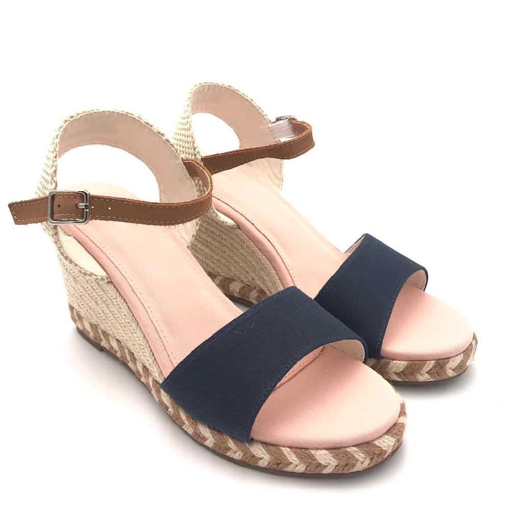 Zulian Calzature Sandalo Wells blu Limitato a 3 giorni