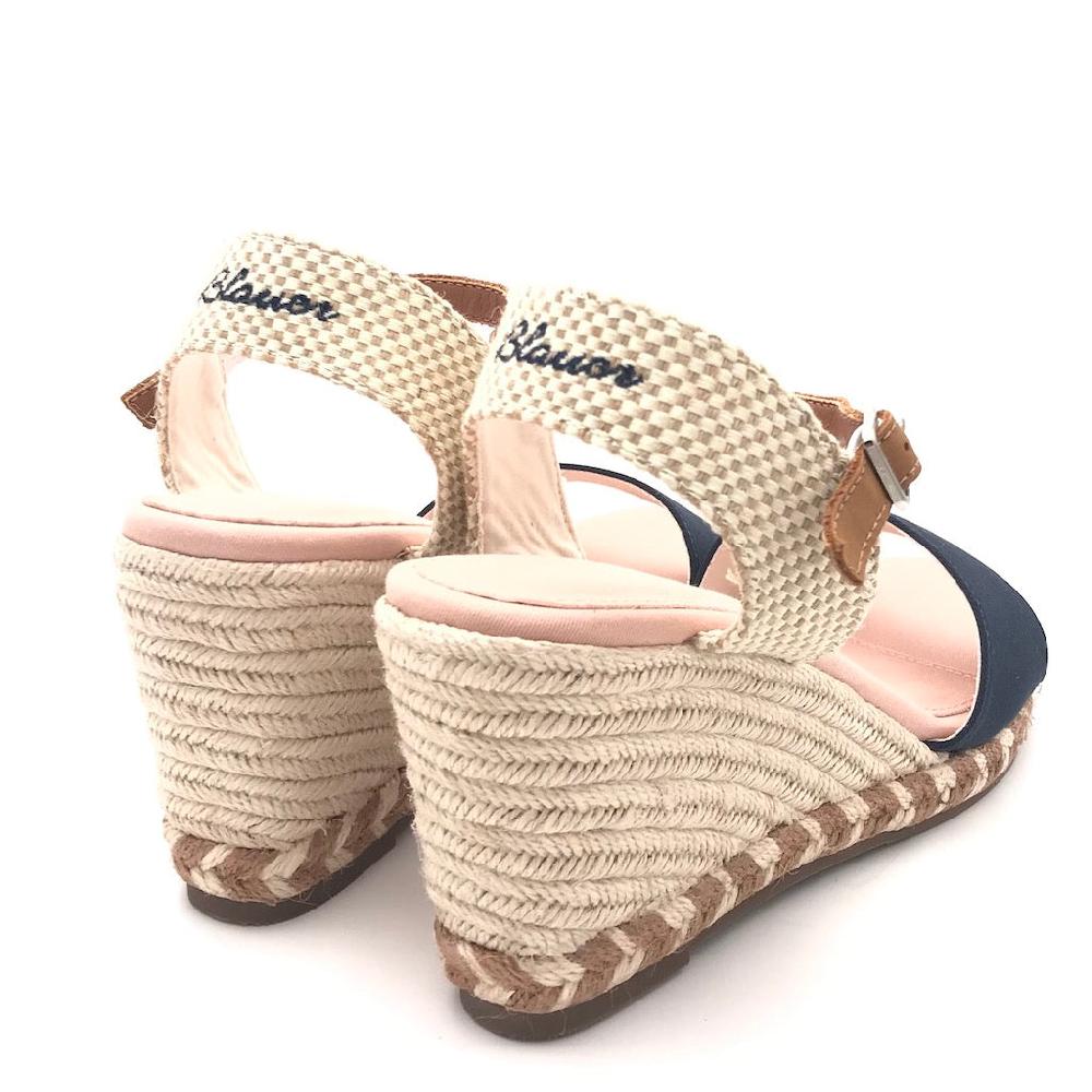 Zulian Calzature Sandalo Wells blu Limitato a 3 giorni