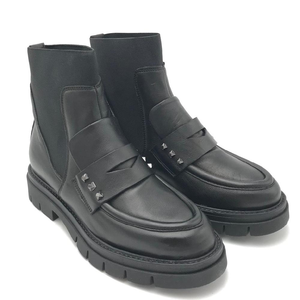 Zulian Calzature Tronchetto Taylor nero Italia