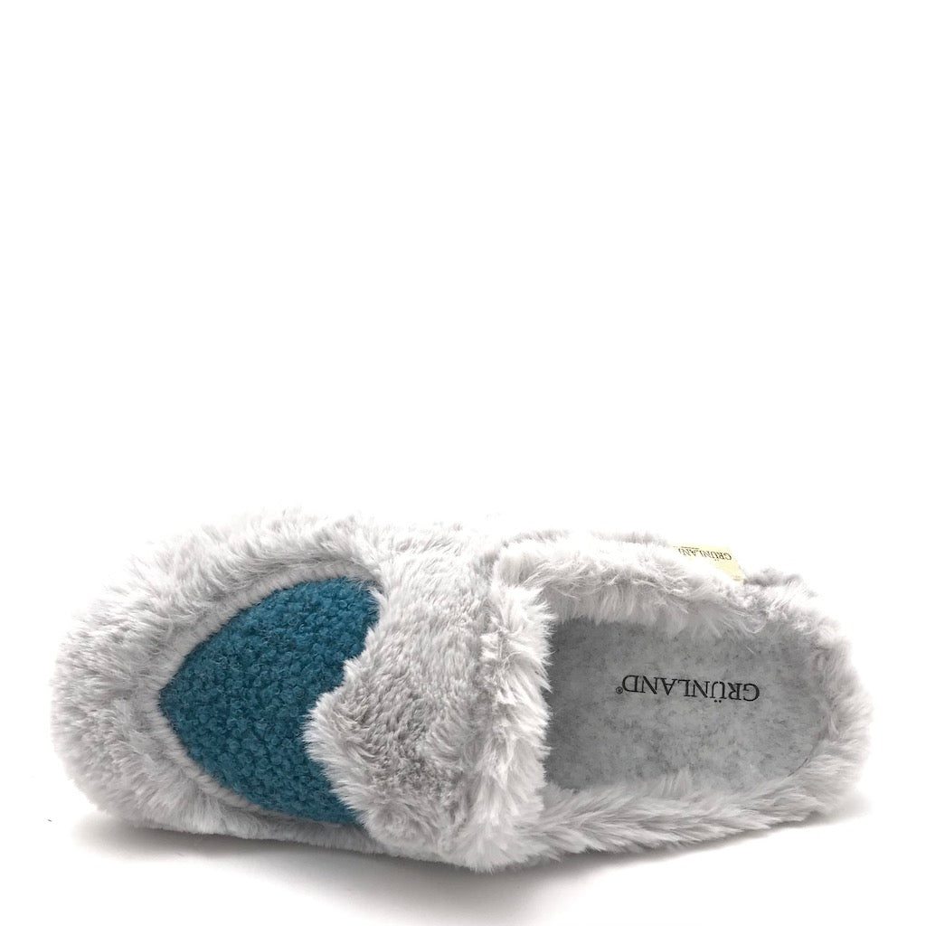 Zulian Calzature Ciabatta Alin grigio-smeraldo Nuovo