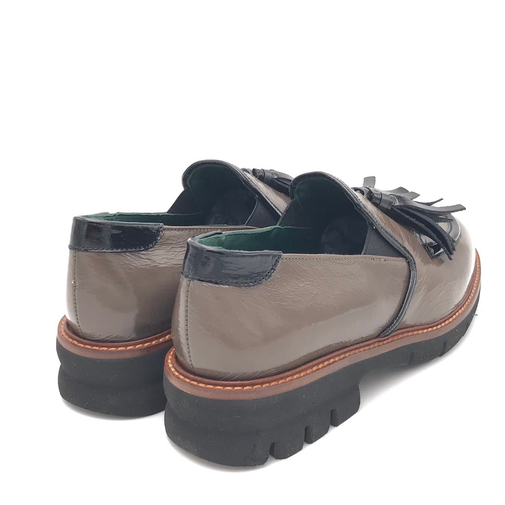 Zulian Calzature Mocassino in naplak elefant Consegna Veloce