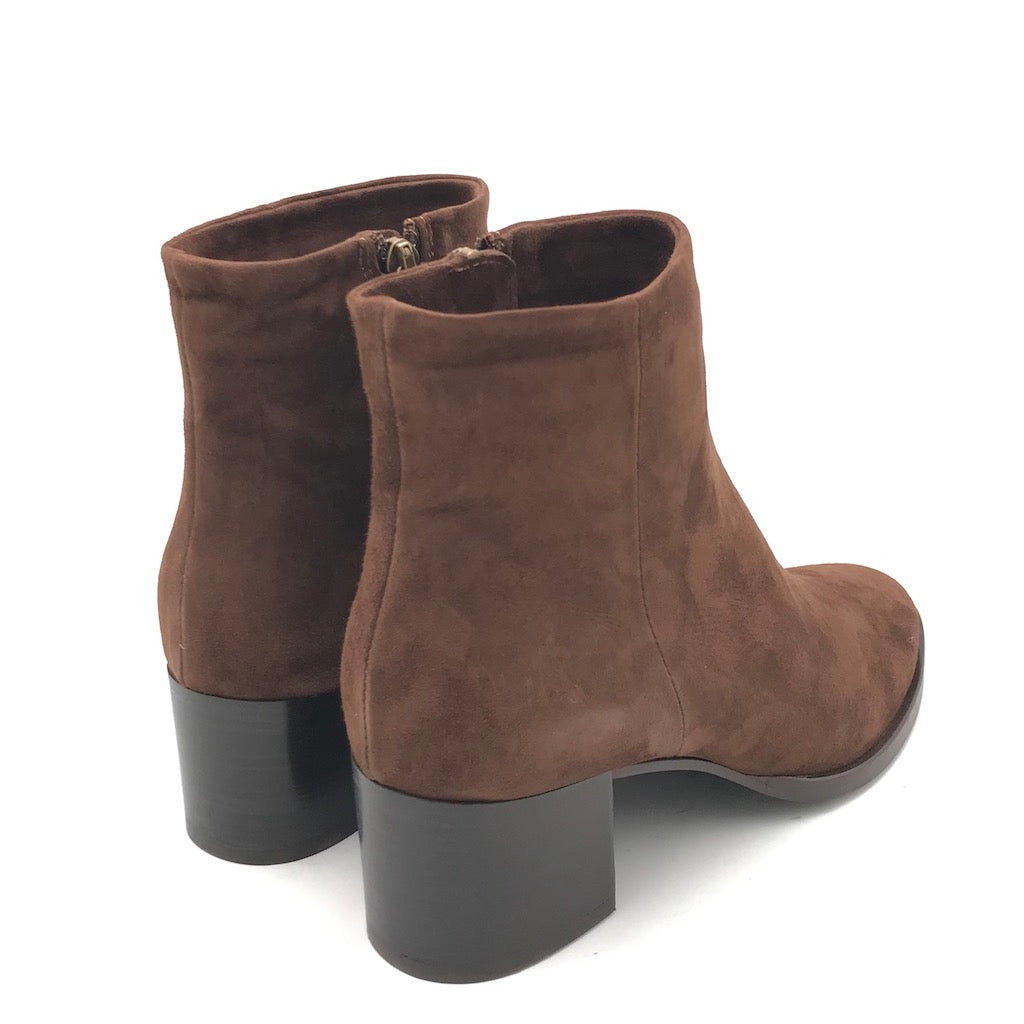 Zulian Calzature Tronchetto classico camoscio marrone Promozione Limitata
