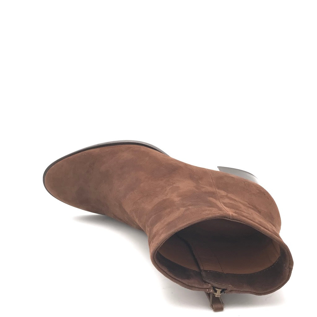 Zulian Calzature Tronchetto classico camoscio marrone Promozione Limitata