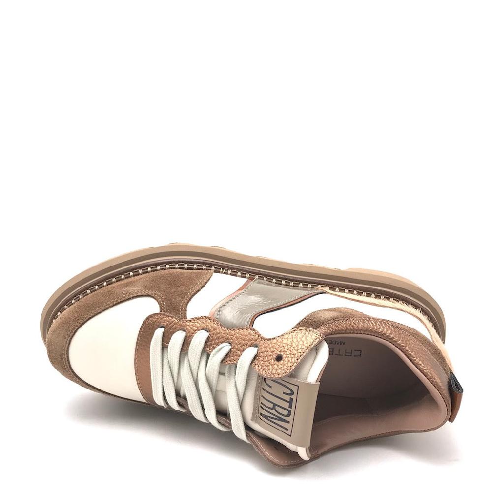 Zulian Calzature Sneakers in crosta castagna Shopping Online