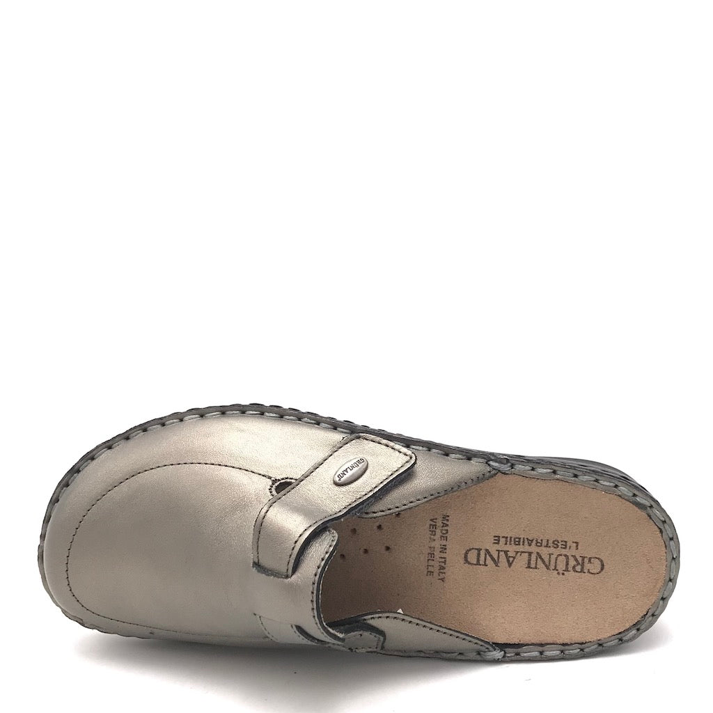 Zulian Calzature Ciabatta Dami peltro Spedizione gratuita