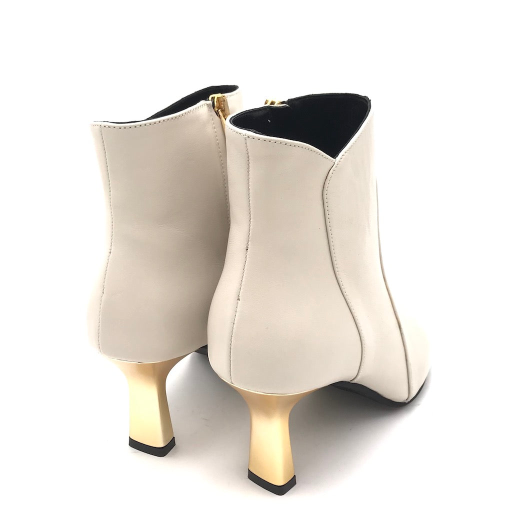 Zulian Calzature Tronchetto Cla in nappa milk Negozio online di fabbrica