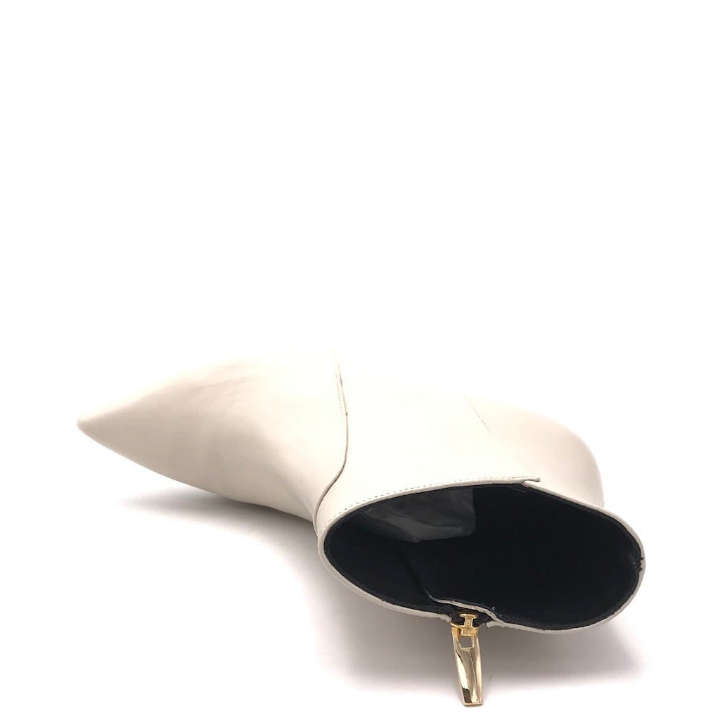 Zulian Calzature Tronchetto Cla in nappa milk Negozio online di fabbrica