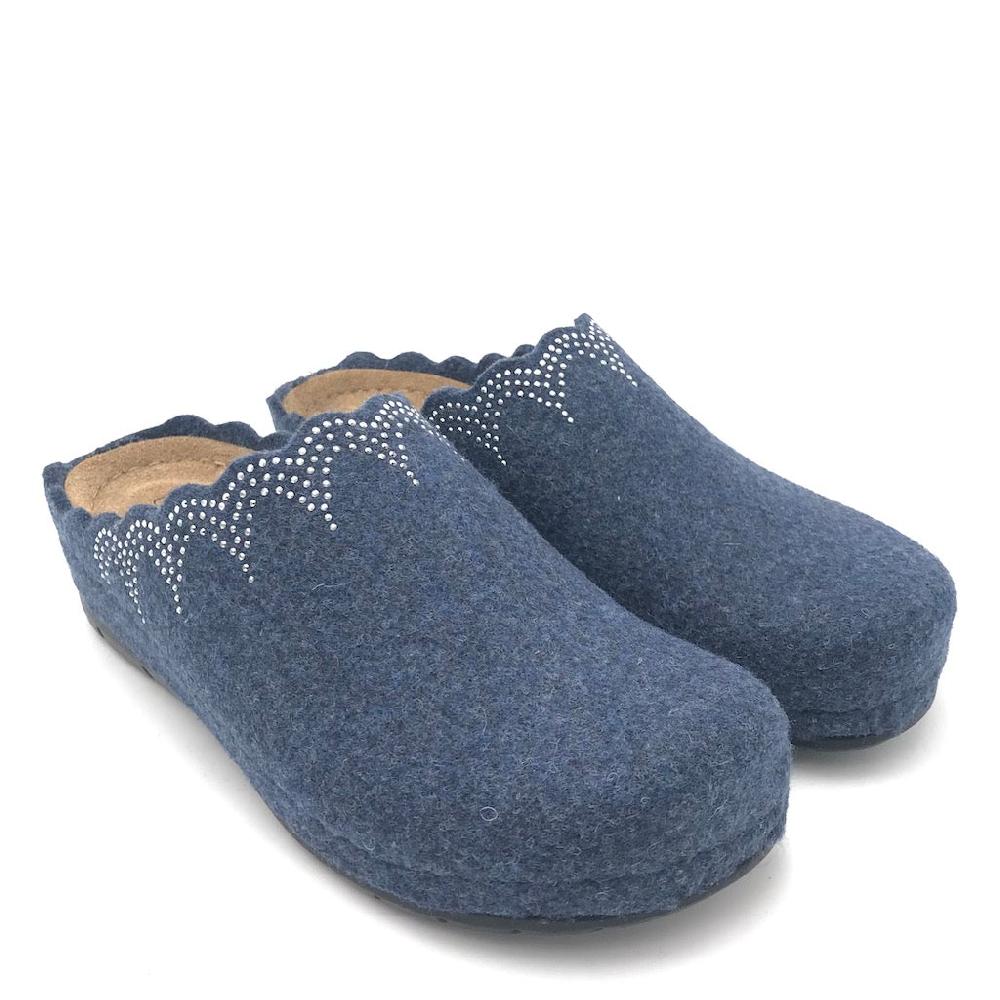 Zulian Calzature Ciabatta Prau blu Shopping online