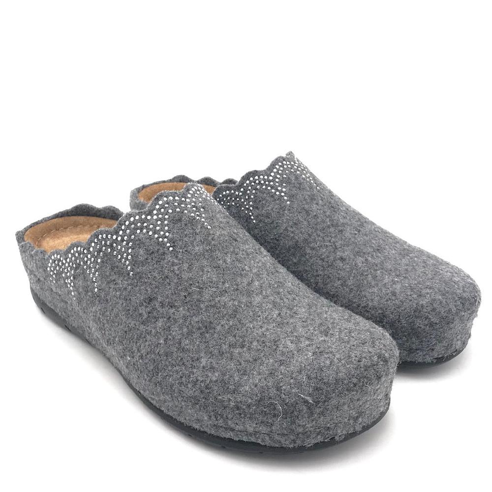 Zulian Calzature Ciabatta Prau grigio Offerta esclusiva