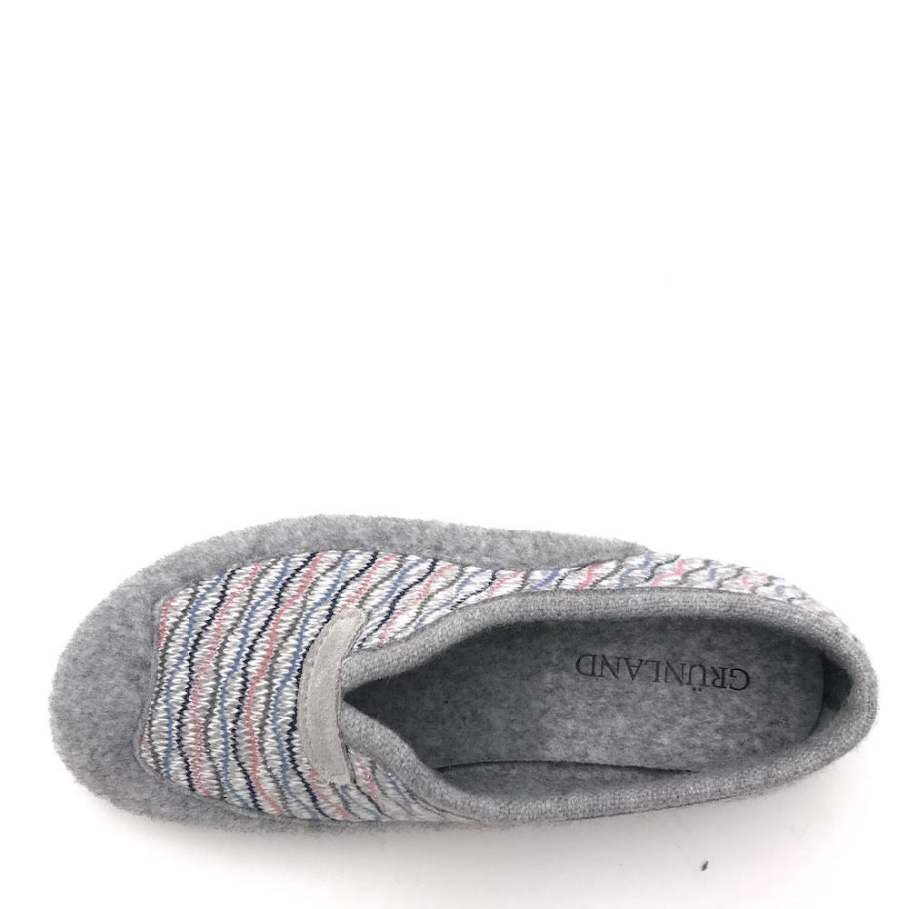 Zulian Calzature Pantofola Reca grigio Offerta per la Festa della Mamma