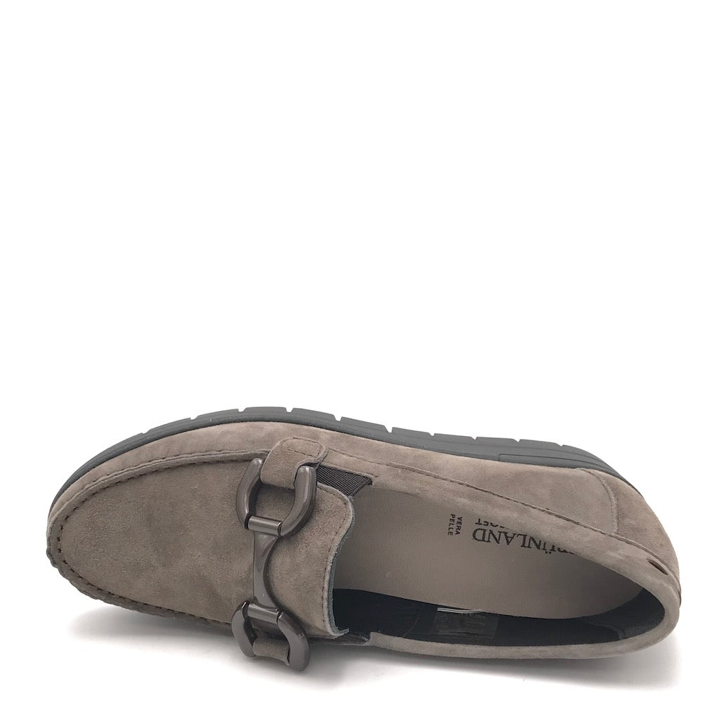 Zulian Calzature Mocassino Tafa taupe Online Outlet