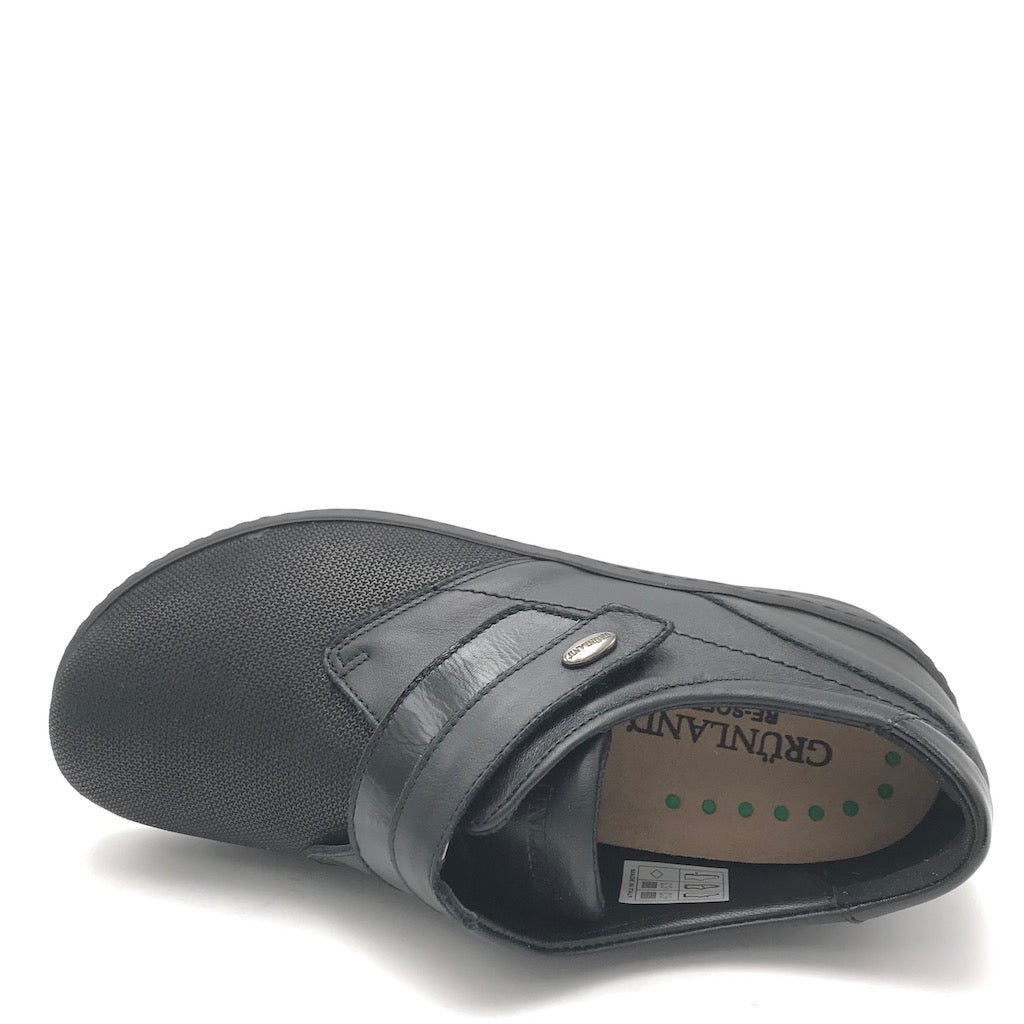 Zulian Calzature Scarpa Nile velcro nera Grandi sconti