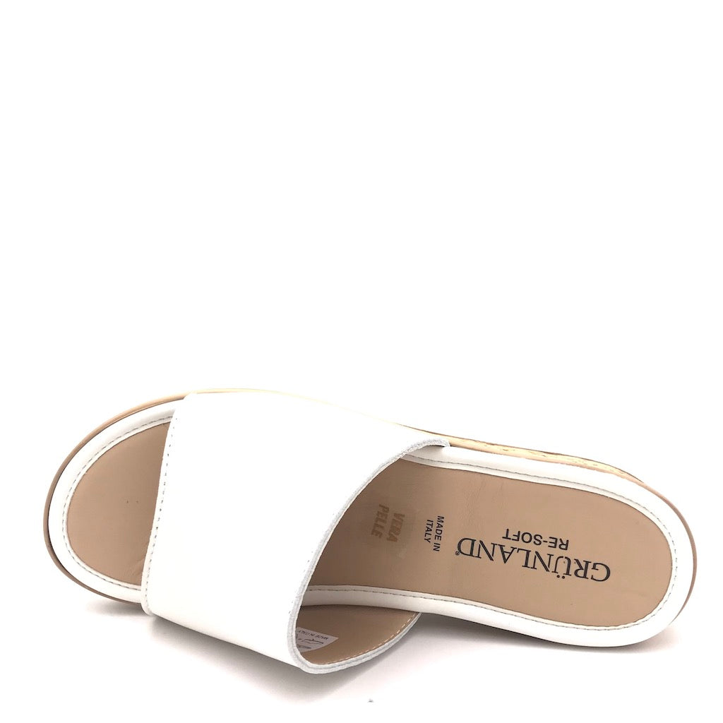 Zulian Calzature Ciabatta Pafo bianca Offerte stagionali