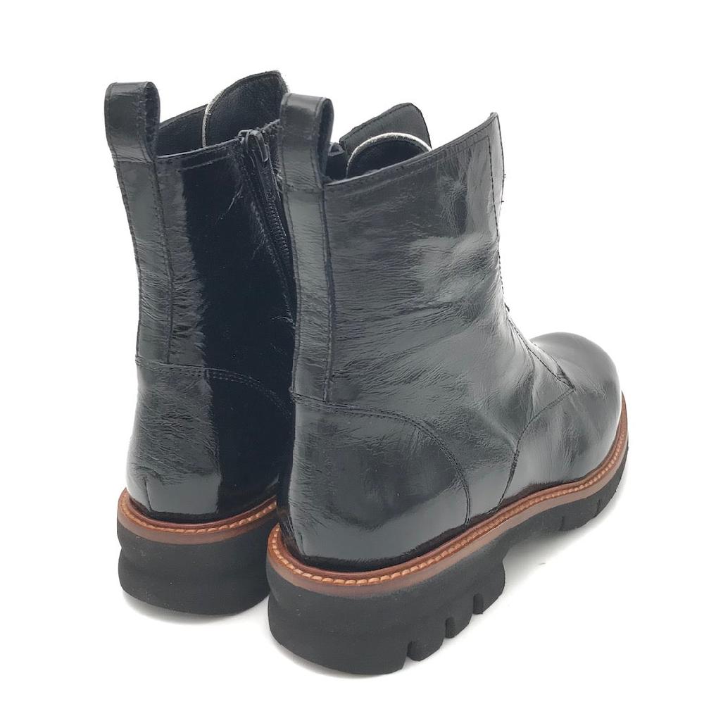 Zulian Calzature Tronchetto naplak nero zip Offerte giornaliere
