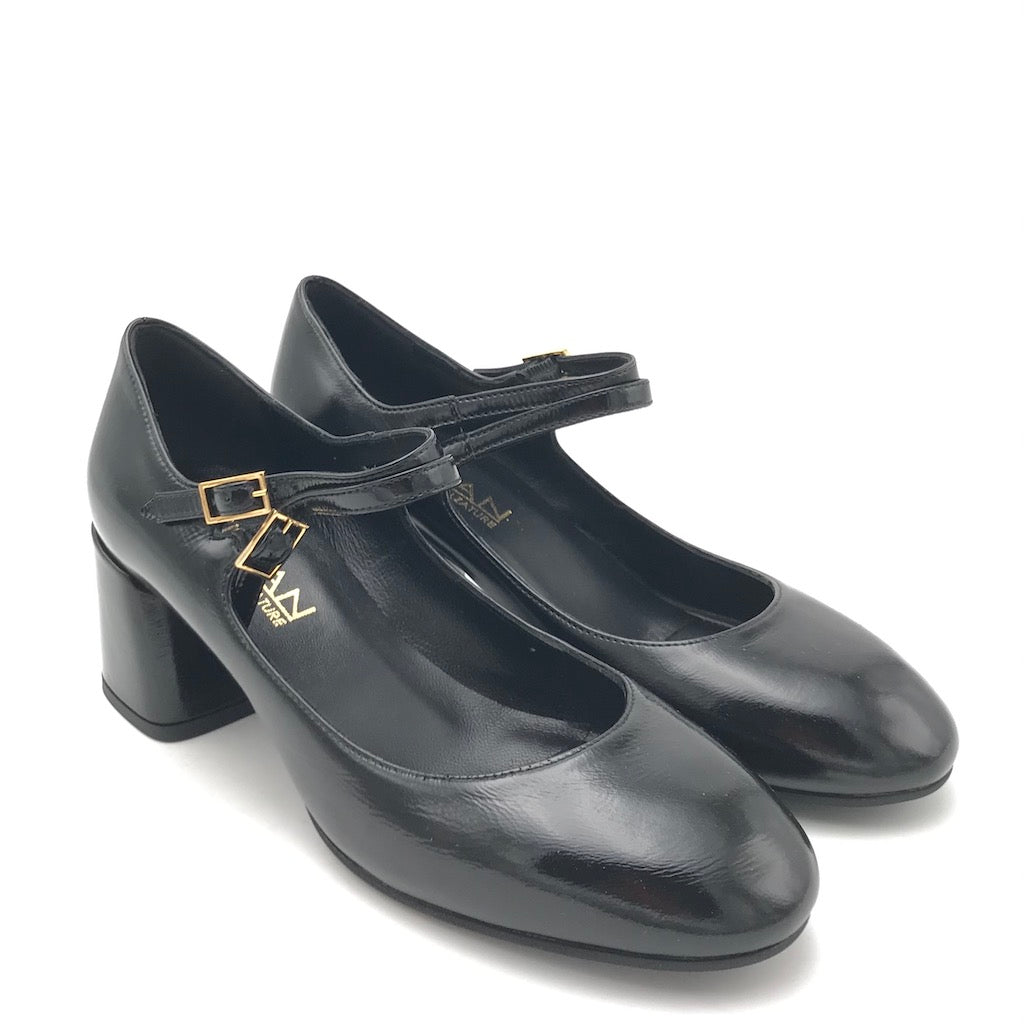 Zulian Calzature Scarpa Zar cinturino nera Offerte speciali
