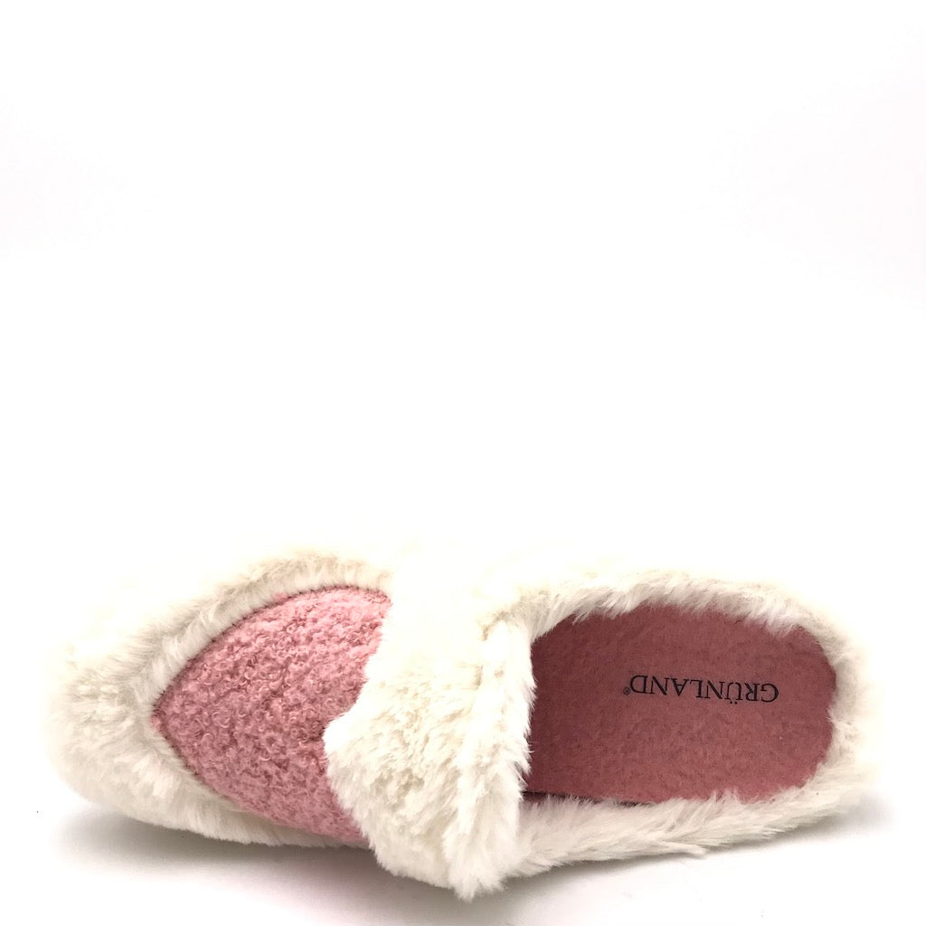 Zulian Calzature Ciabatta Alin panna-rosa Enormi risparmi