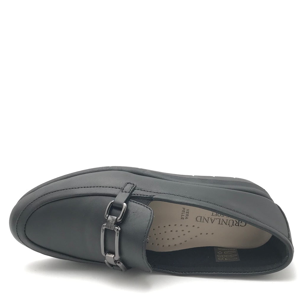 Zulian Calzature Scarpa Rysa pelle nera Prezzo basso